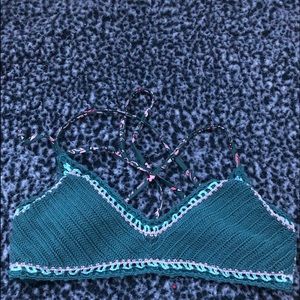 Cute cloth bathing suit top